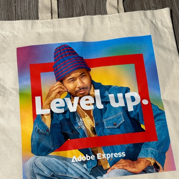 Toro y Moi x Adobe Max Limited Edition Tote Bag 2023 - Picture 3 of 6